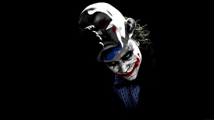 Evil Joker, evil laugh HD wallpaper