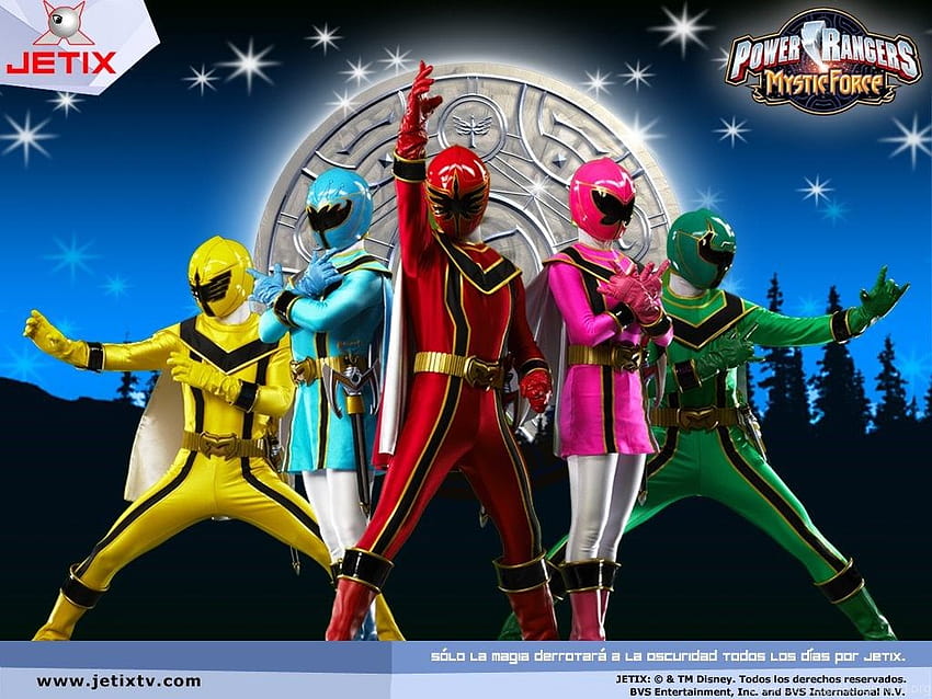 Power Rangers Mystic Force TV Series Fuerza ... 背景 高画質の壁紙