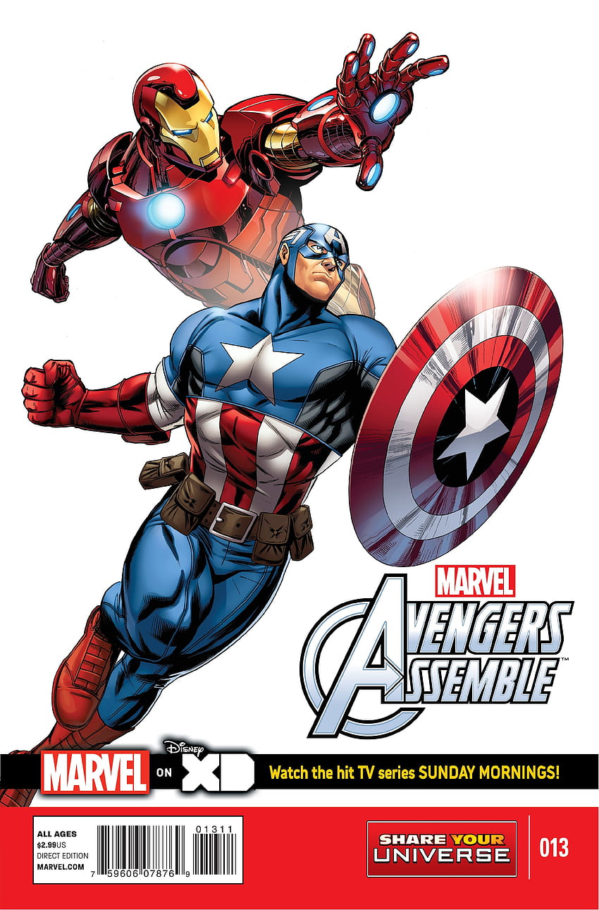 Marvel's Avengers Assemble le plus regardé Fond d'écran de téléphone HD