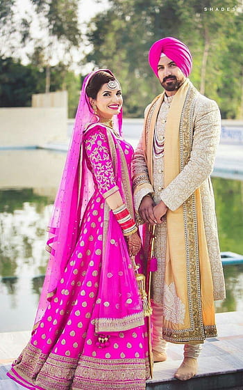 Top Punjabi Bridal Looks You Must Consider For Your Punjabi Wedding | Sikh  bride, Latest bridal lehenga, Indian bridal outfits