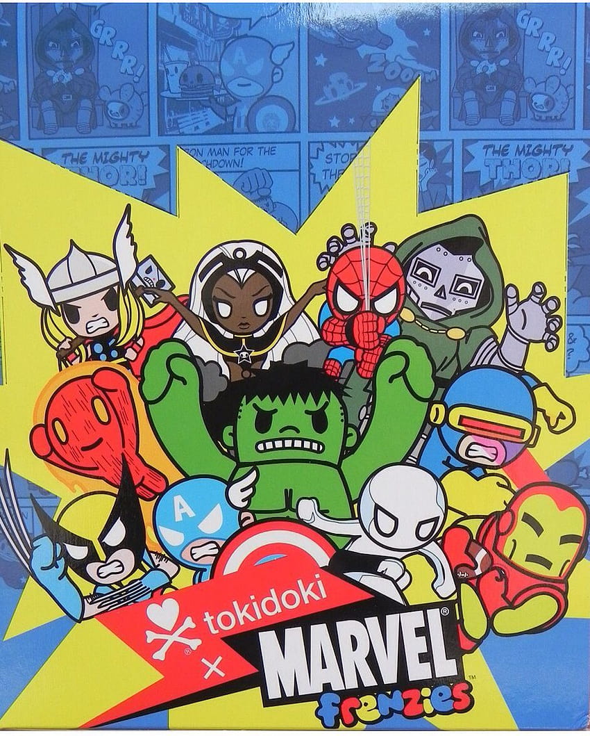 Marvel Doodle HD phone wallpaper | Pxfuel