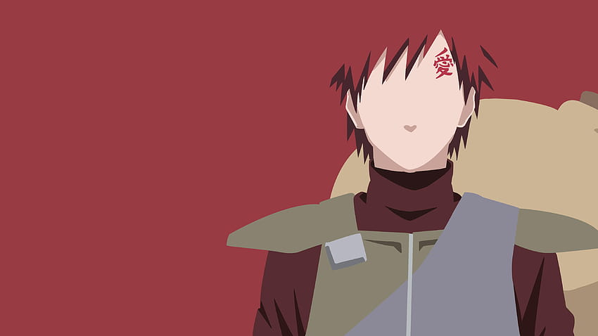 I made this Minimalist Gaara , feel to use however youd like, im not sure if someone has made one like this one yet, enjoy! : r/Naruto, gaara minimalist HD wallpaper