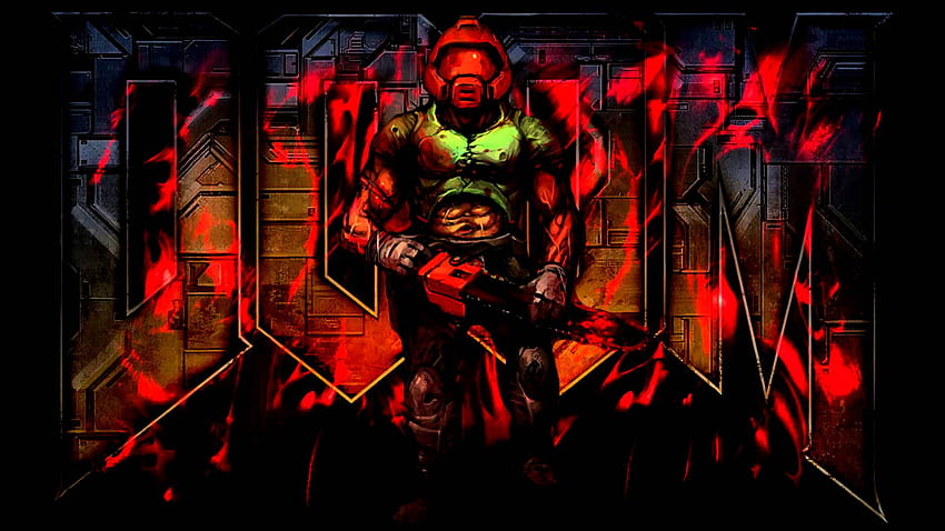 Doom 2 Group, doom metal HD wallpaper