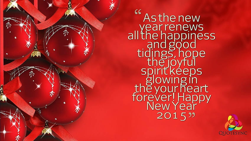 As the new year renews all the happiness and good tidings, hope the, christmas tidings HD wallpaper