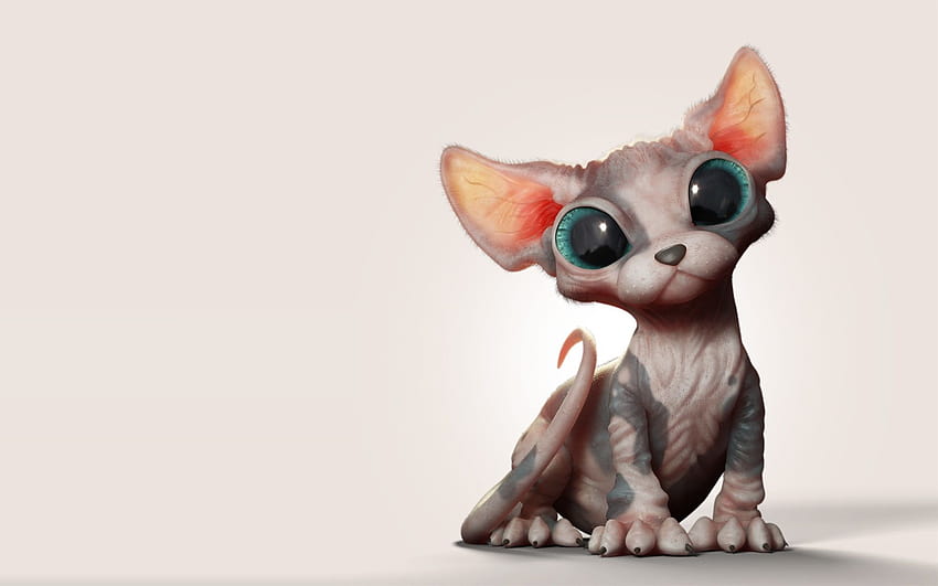 Fortnite Sphynx on Dog, cats with no hair HD wallpaper
