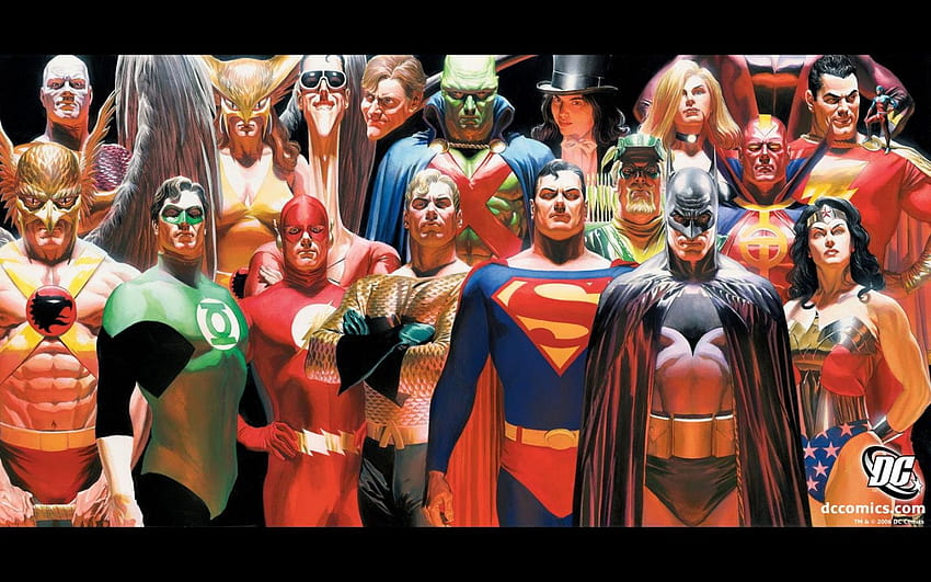 Alex Ross Dc Comics Art Justice League oleh alex [1920x1200] untuk , Seluler & Tablet, liga keadilan dc Wallpaper HD