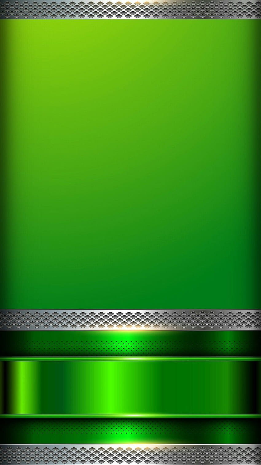 グリーンとゴールドのiPhone HD電話の壁紙