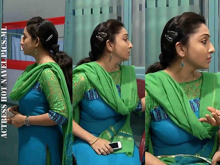 Attrice seriale Nithya Das sexy in abito attillato Sfondo HD