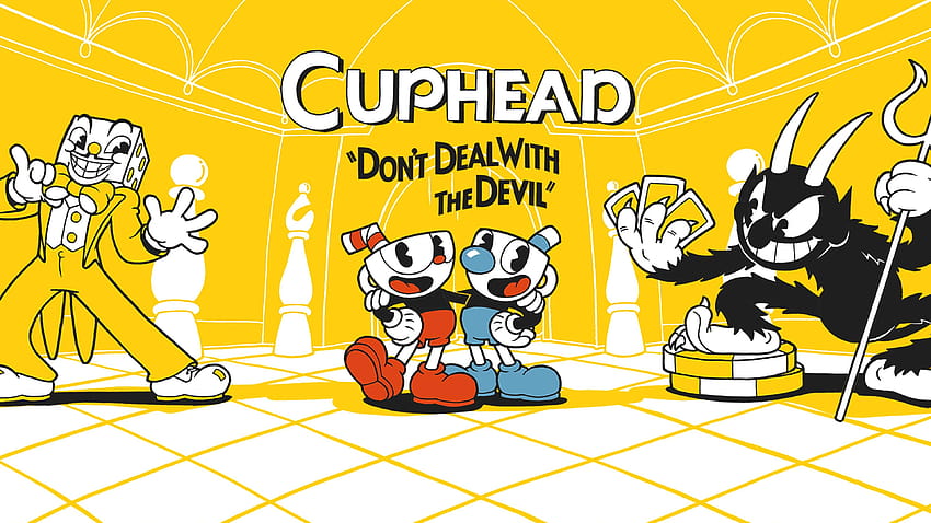 The Cuphead Show Cuphead Mugman Miss Chalice Devil King Dice Elder Kettle  Edible Cupcake Topper Images ABPID55577 