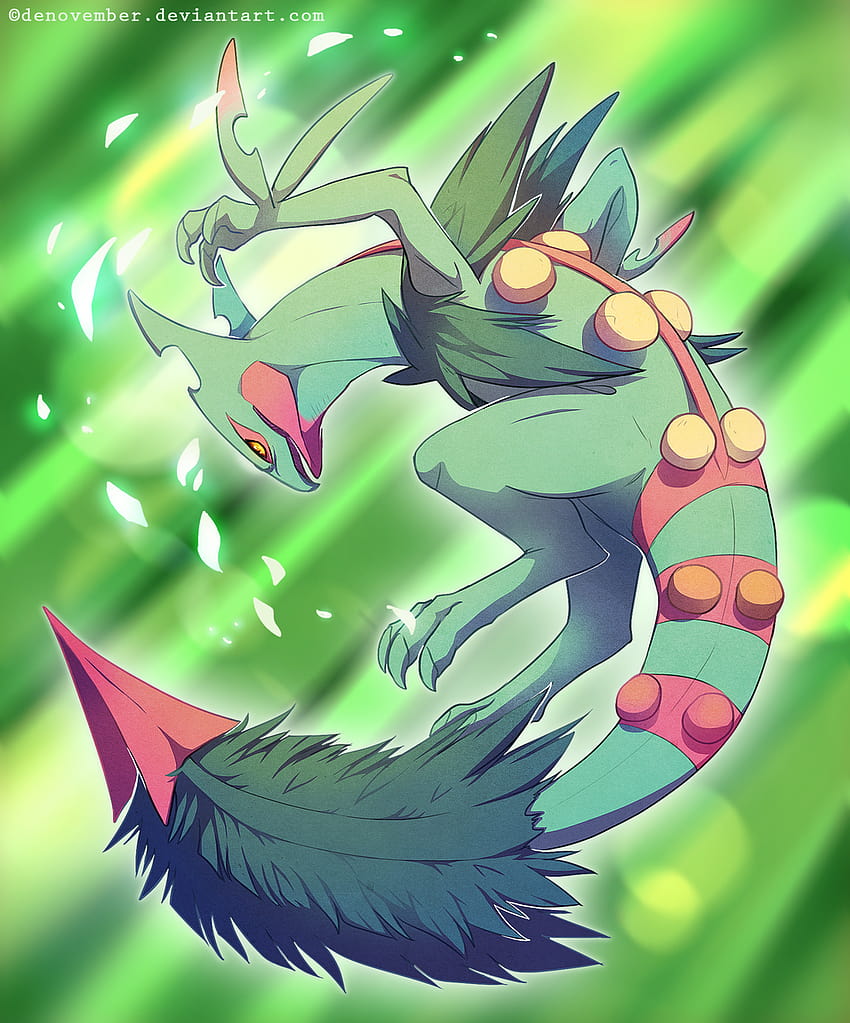 Mega Sceptile by DeNovember [1024x1232] for your, charizard and sceptile HD phone wallpaper