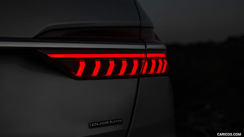 2019 Audi A6, luz trasera fondo de pantalla