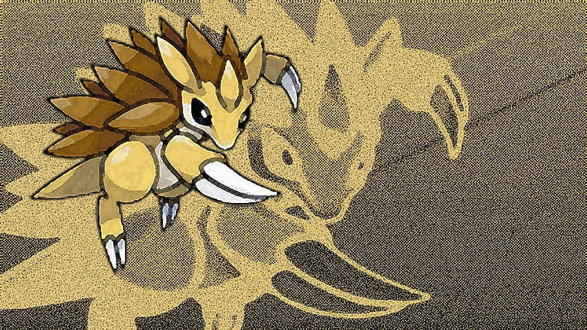 Pokemon Art, sandslash HD wallpaper