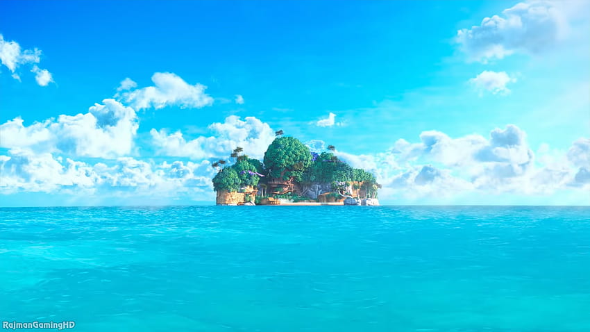 Destiny Island, regno delle nuvole Sfondo HD