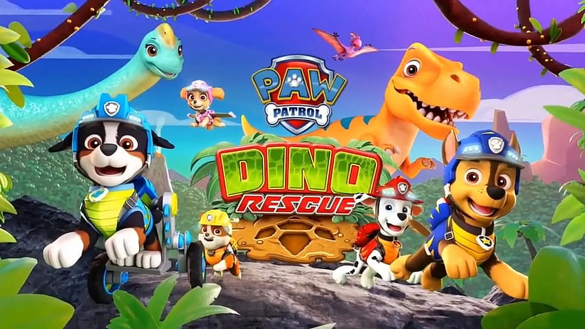 NickALive!: Nick Jr. Australia z premierą „PAW Patrol: Dino Rescue” w piątek, 6 listopada, ratunek dino łapy patrolu Tapeta HD