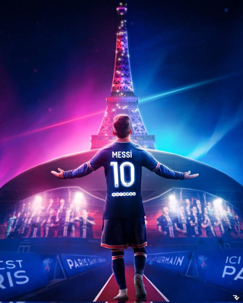 Messi PSG Telefon HD-Handy-Hintergrundbild