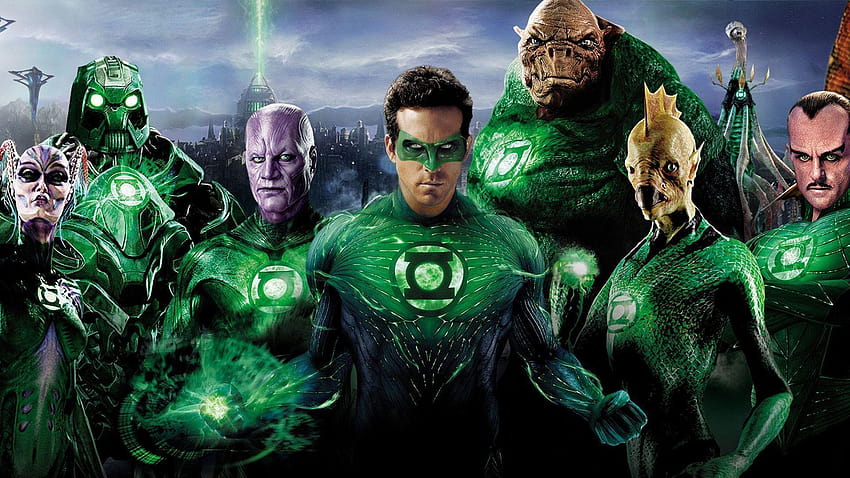 Supereroi Lanterna Verde Sfondo HD