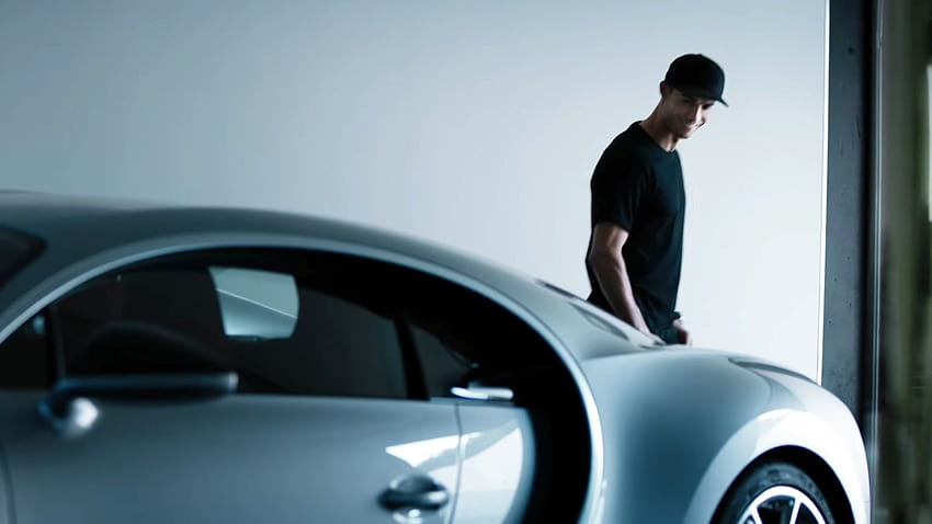 Bugatti Chiron test, ronaldo cars HD wallpaper