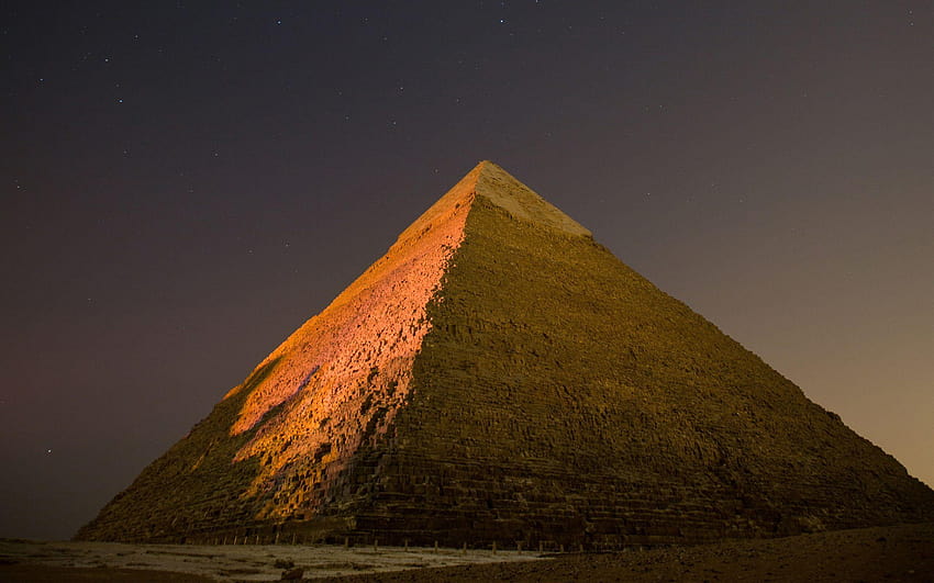Android Marshmallow Pyramid, pirámide móvil fondo de pantalla
