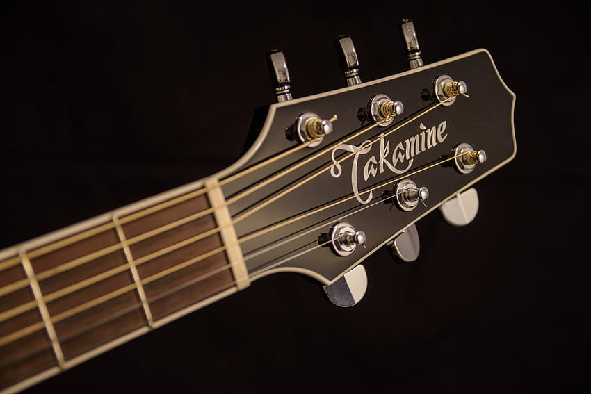 Brown and Black Takamine Guitar Headstock · Stock HD wallpaper