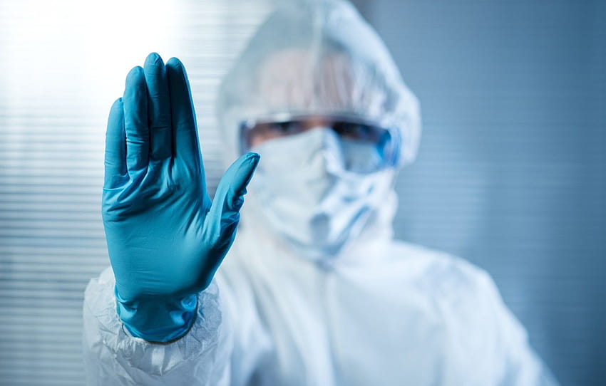 laboratory, latex gloves, biological suit , section мужчины, medical laboratory HD wallpaper