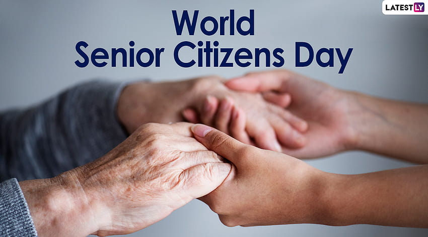 Journée mondiale des seniors et en ligne: souhaite une bonne journée des seniors 2020 avec des messages WhatsApp et des salutations GIF Fond d'écran HD