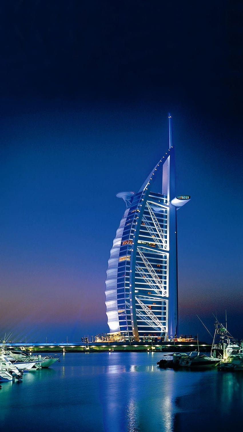 Dubái Burj Al Arab fondo de pantalla del teléfono