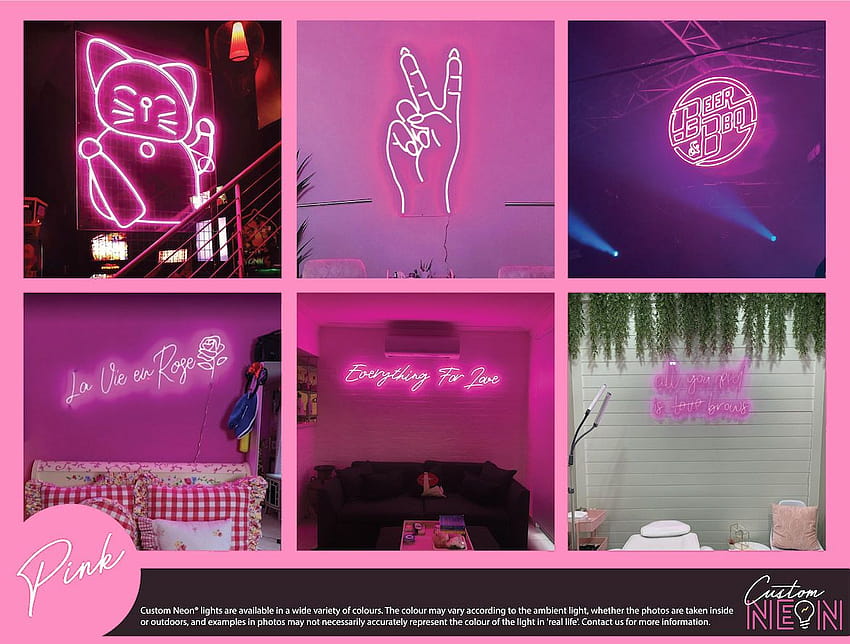 Özel Neon® LED Tabela Oluşturucu ile Özel Yapılmış Neon Tabelalar Yaratın HD duvar kağıdı