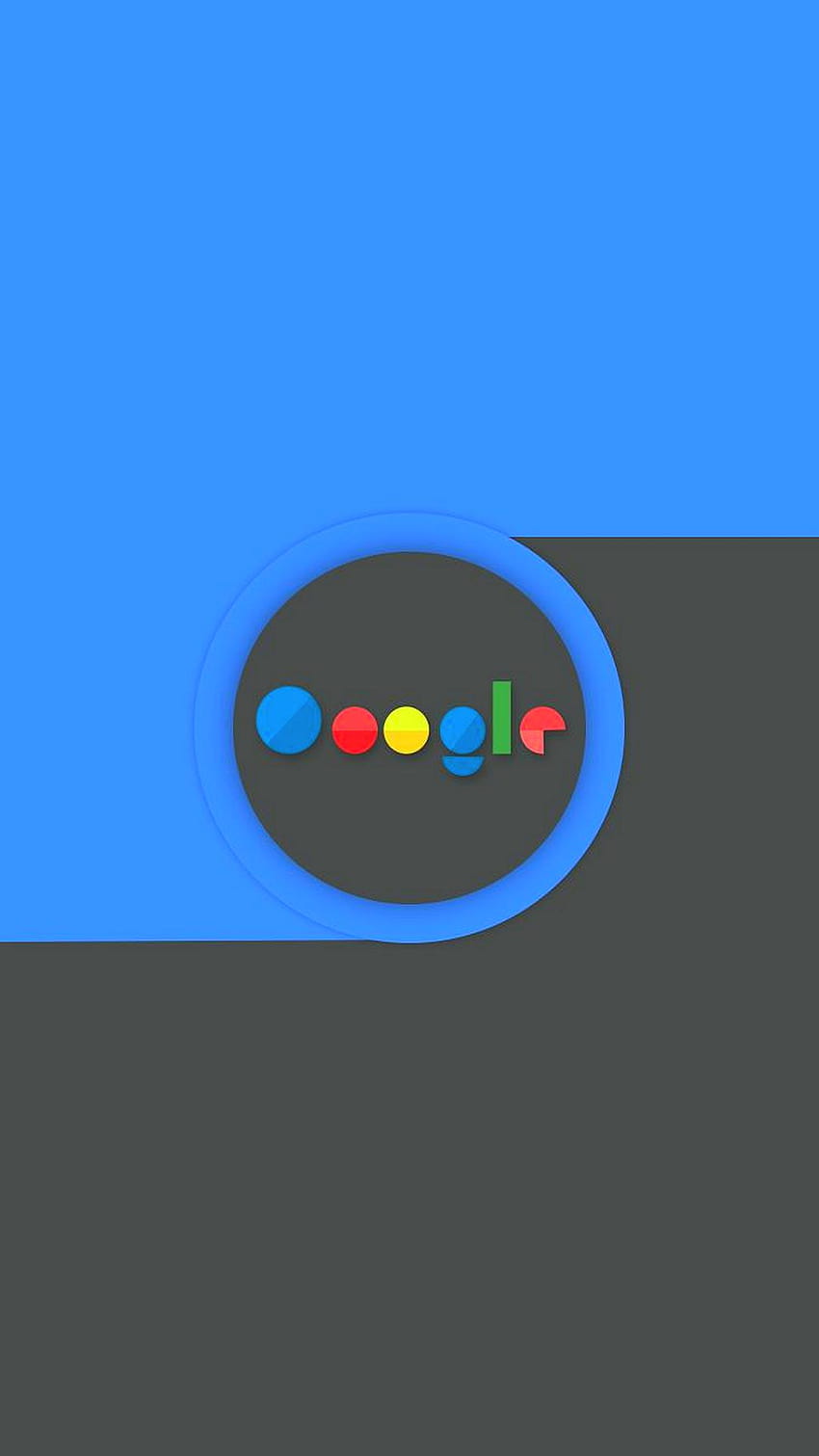 Logotipo azul escuro do Google Minimal ⋆ Traxzee, celular azul mínimo Papel de parede de celular HD