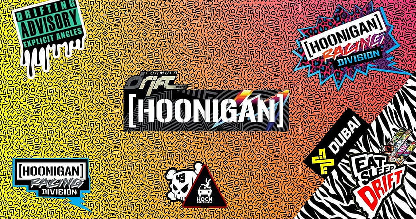 pc in pieno stile, hoonigan logo HD wallpaper