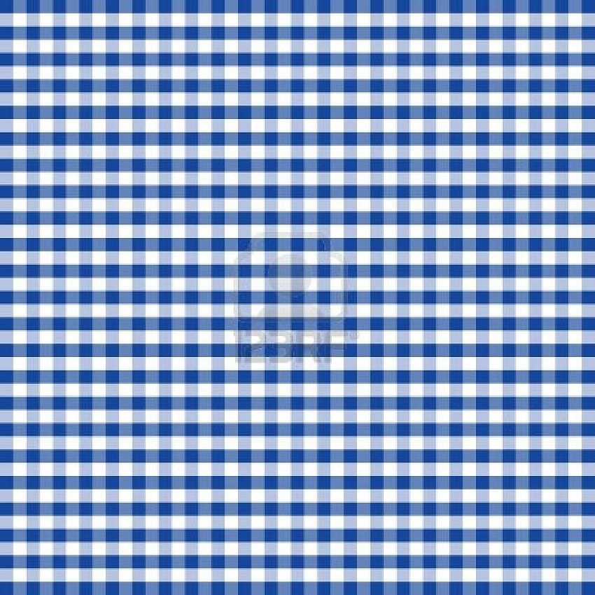 Blue Checkered Backgrounds Blue Gingham Long HD phone wallpaper