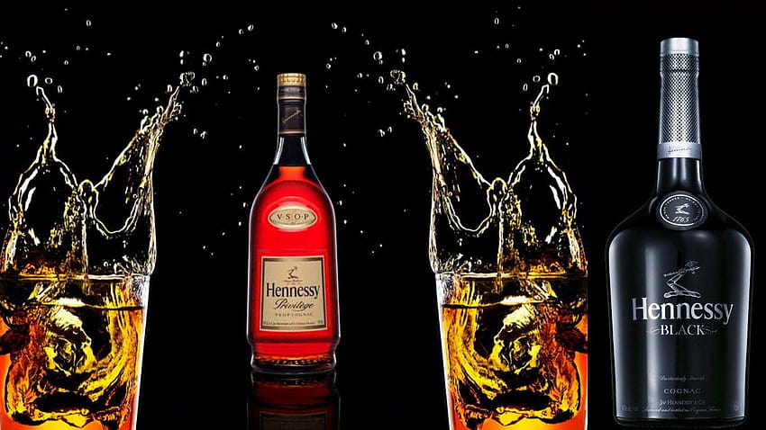 Hennessy i tła, szeroki ekran vsob brandy Tapeta HD