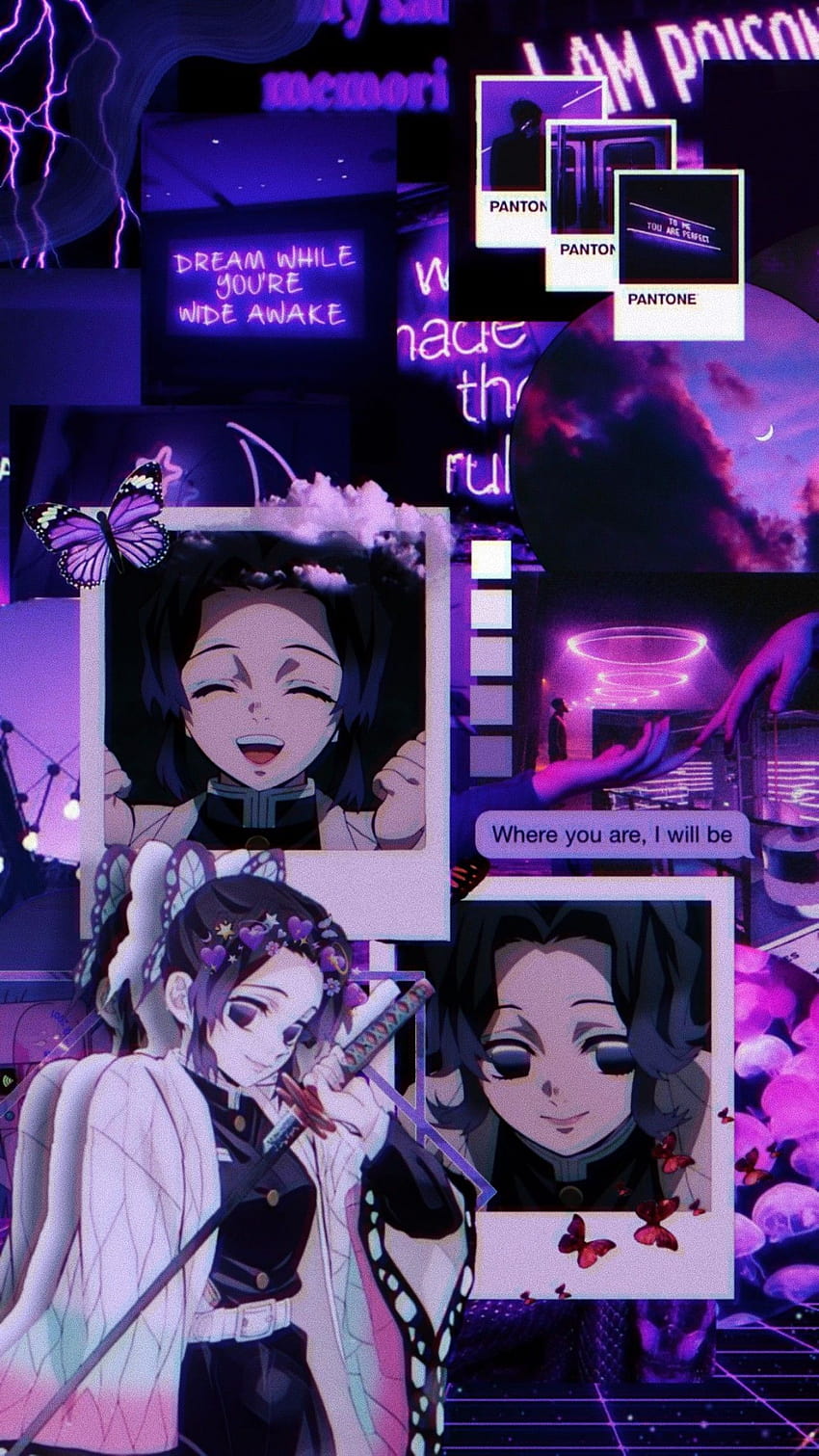shinobu kochou, shinobu kocho aesthetic HD phone wallpaper