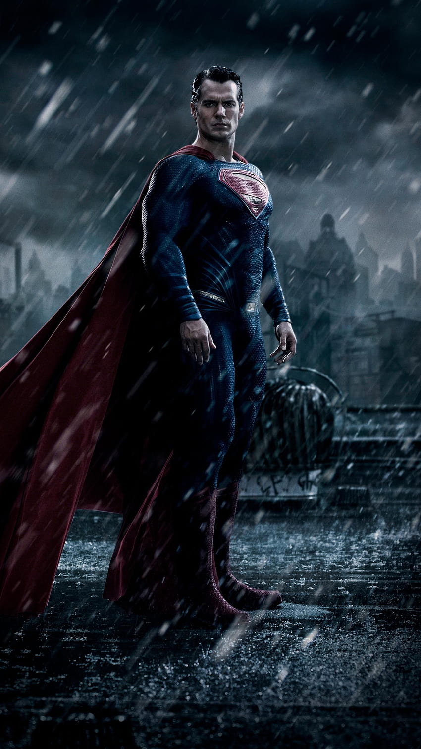 Batman v Superman: Dawn of Justice, superman henry cavill wallpaper ponsel HD