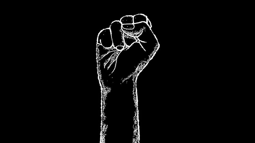 The Right to Breathe & The Suffocation of Black Lives, black lives matter fist HD wallpaper