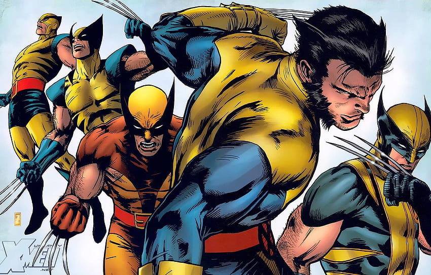 mask, costume, claws, Wolverine, Logan, Wolverine, X, wolverine marvel comics HD wallpaper