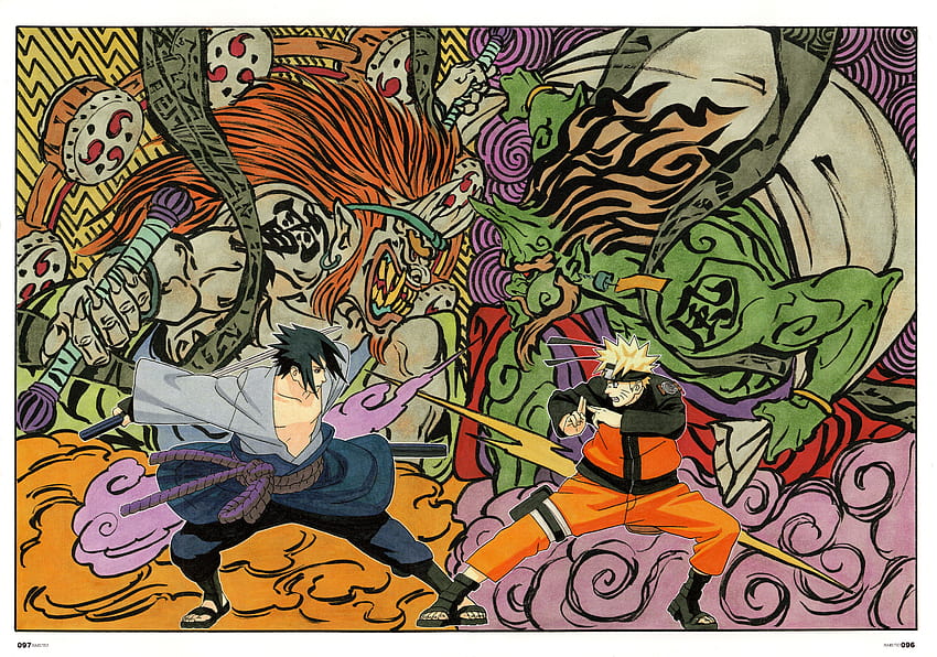 Naruto Shippuuden Uzumaki Naruto Masashi Kishimoto Uchiha Sasuke มังงะ Sketch งานศิลปะ นินจา วอลล์เปเปอร์ HD