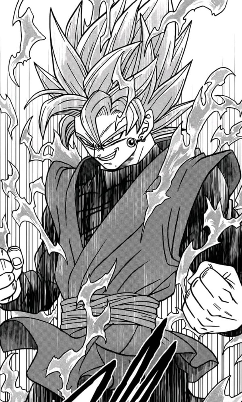 Goku black by Mauri03_rx, dbz manga HD phone wallpaper
