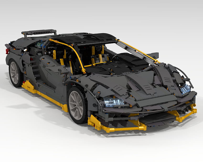 LEGO Lamborghini Centenario ต้องการนั่งบนโต๊ะของคุณ คุณจะช่วยมันไหม วอลล์เปเปอร์ HD