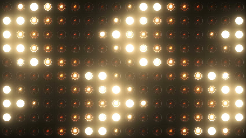 Bombilla de luces intermitentes VJ Spotlight Wall of Lights Stage [3840x2160] para su, móvil y tableta fondo de pantalla