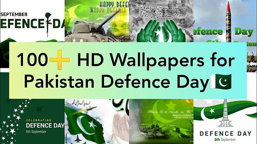 100➕ 6 September 1965 for Pakistan Defence Day, last day of september HD wallpaper