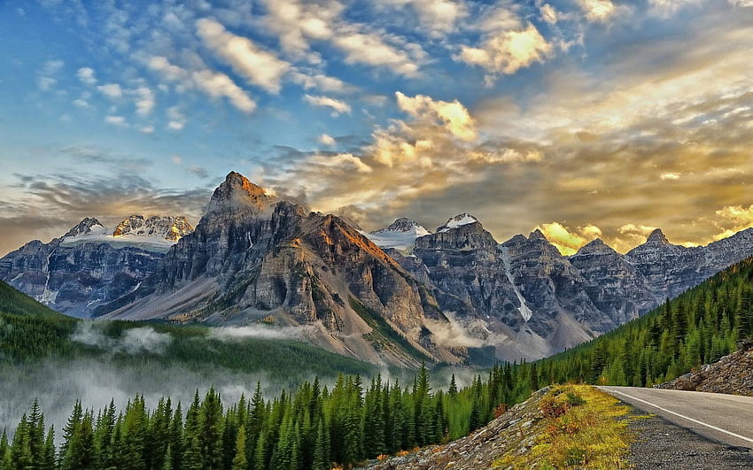45 Banff-Nationalpark HD-Hintergrundbild