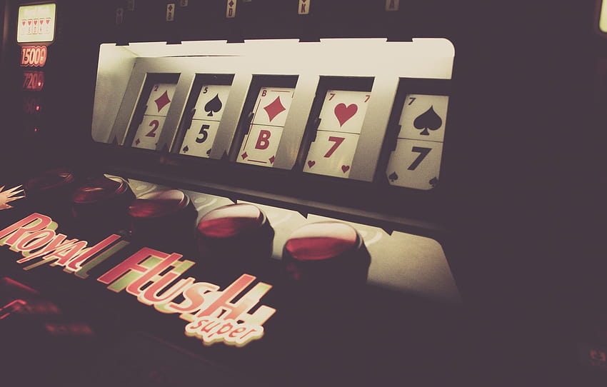 card, style, button, machine, game, suit, casino, Las HD wallpaper