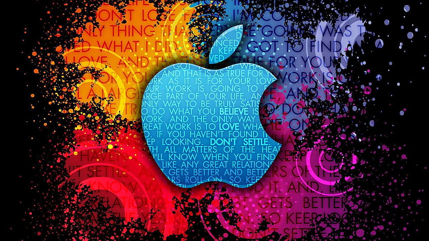 s del logotipo de Apple fondo de pantalla
