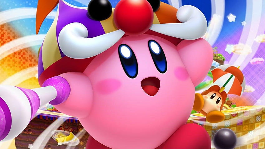 Kirby 30th Anniversary site introduces new logo and special wallpaper   Nintendo Wire