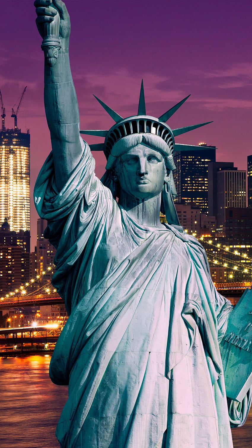 Patung Liberty Patung Liberty yang Menakjubkan wallpaper ponsel HD