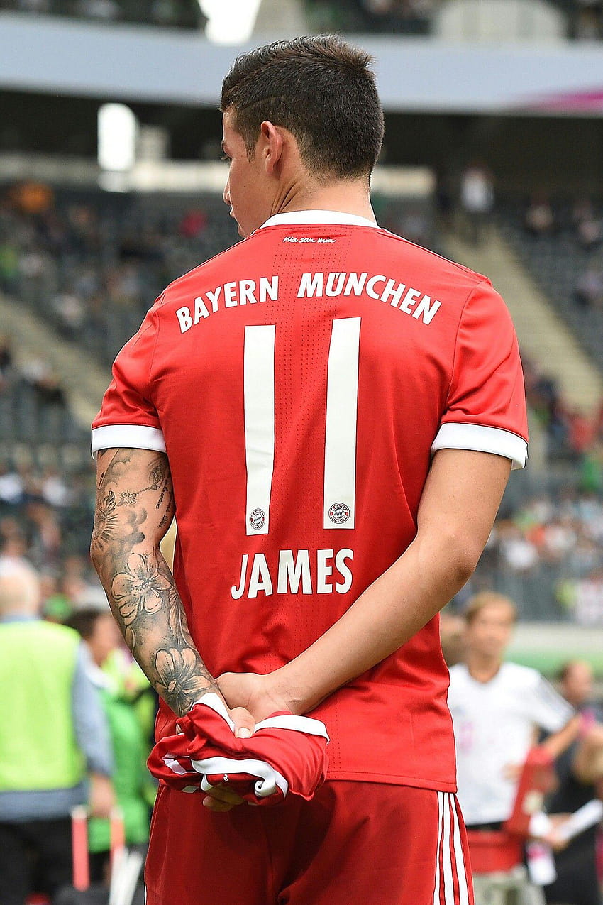 James Rodriguez et ses débuts au Bayern Munchen, james rodriguez bayern munich Fond d'écran de téléphone HD