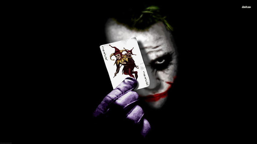 Joker with joker card Wallpapers Download | MobCup