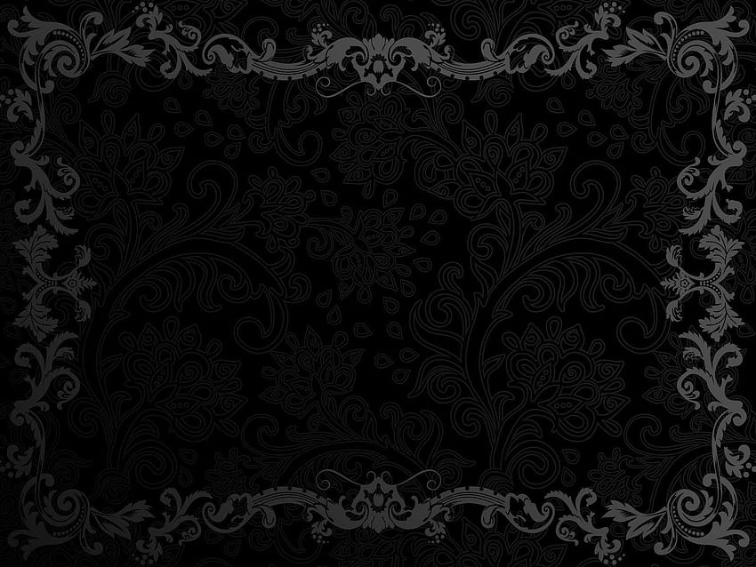 Powerpoint Backgrounds Black Elegant, background black elegant HD wallpaper