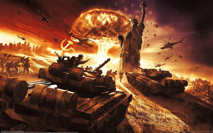 Welt im Konflikt, Videospiele, Sowjetarmee, Sowjetunion, UdSSR HD-Hintergrundbild
