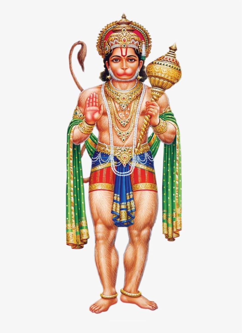 Download Hanuman Ji Hd Standing Wallpaper | Wallpapers.com